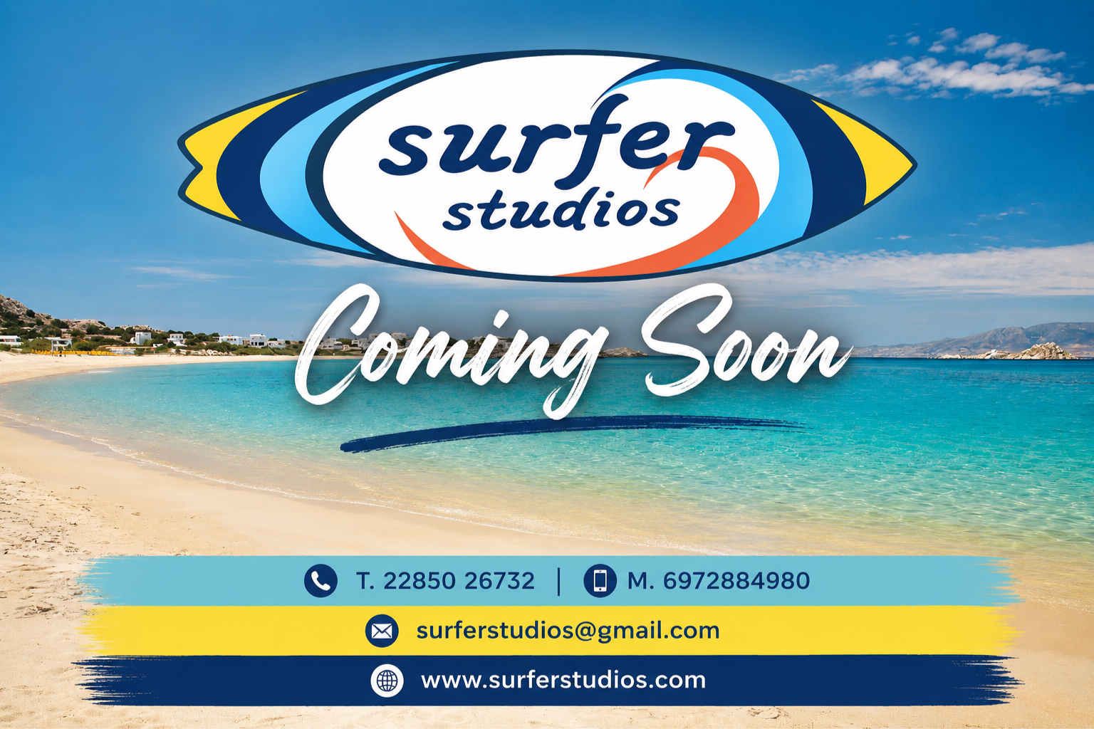 Surfer Studios - Coming Soon